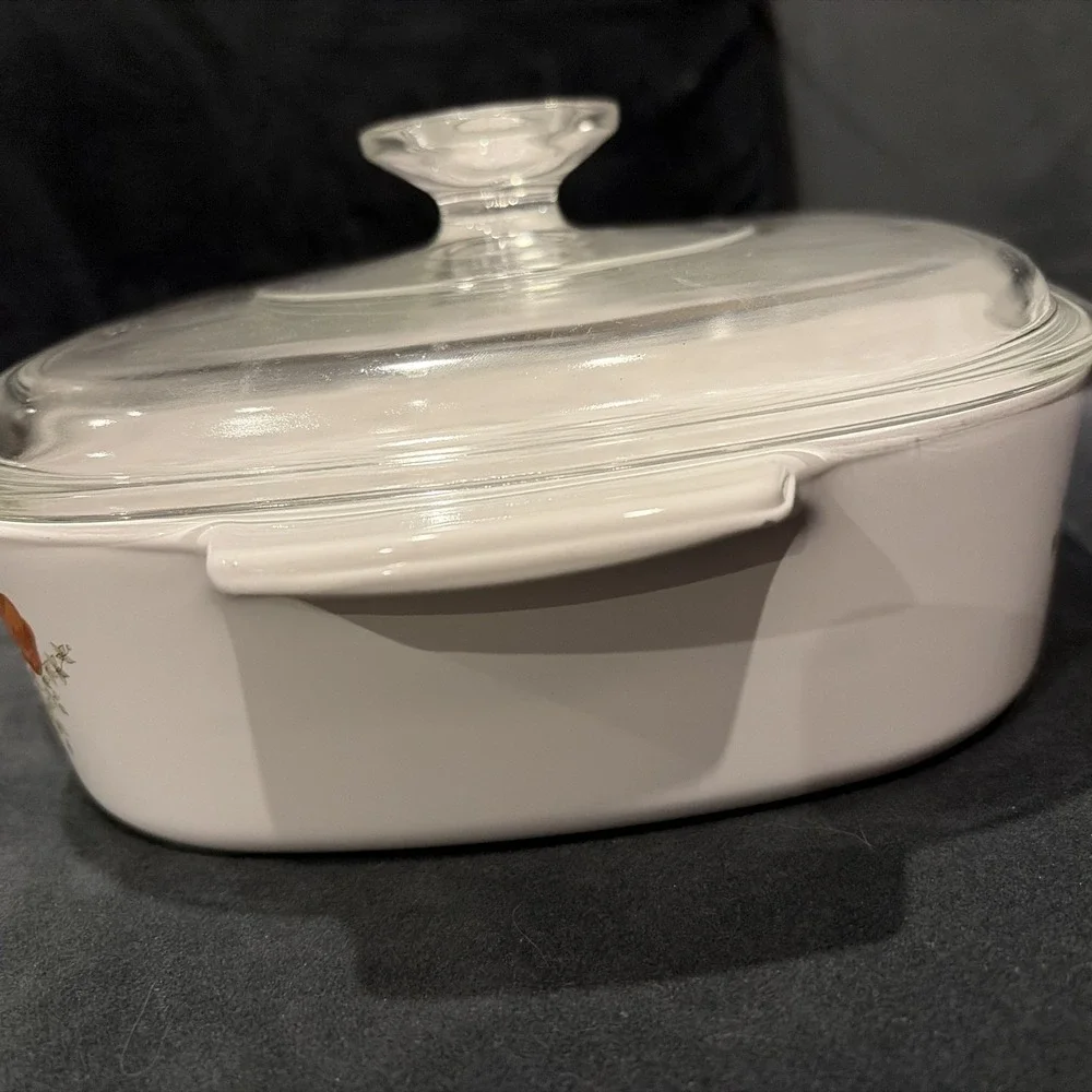 Rare Vintage Corning Ware L'Marjolaine 2 Quart Casserole Dish With Lid A-2-B
